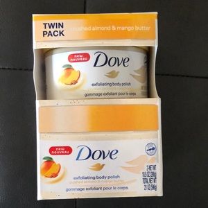 Brand 🆕 Twin Pack Dove Body Polish 🥭